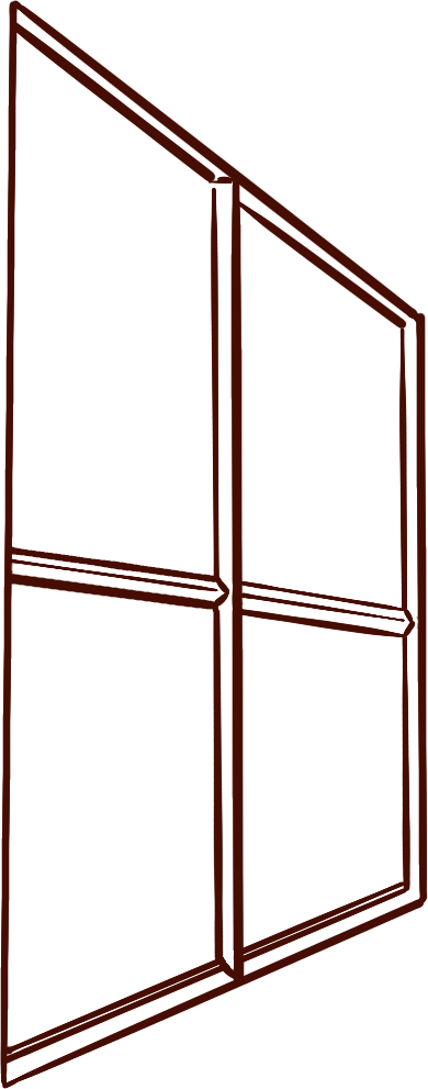 Drawing of a window